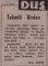 Öncü Gazetesi, 14 Ocak 1961