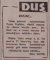 Öncü Gazetesi, 15 Ocak 1961