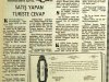 Milliyet Gazetesi - 20 Haziran 1980 - Metelik